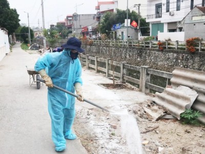 Sử dụng vôi khử trùng trong chăn nuôi, chi phí thấp hiệu quả cao