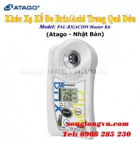 Khúc xạ kế đo brix/acid trong quả dứa PAL-BX|ACID9 Master Kit Atago Nhật