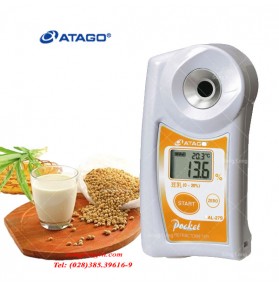 Khúc xạ kế đo sữa đậu nành điện tử PAL-27S Atago Nhật