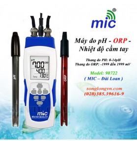 Máy đo pH/ORP/nhiệt độ cầm tay 98722 MIC 